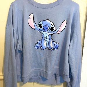 Light blue stitch sweater